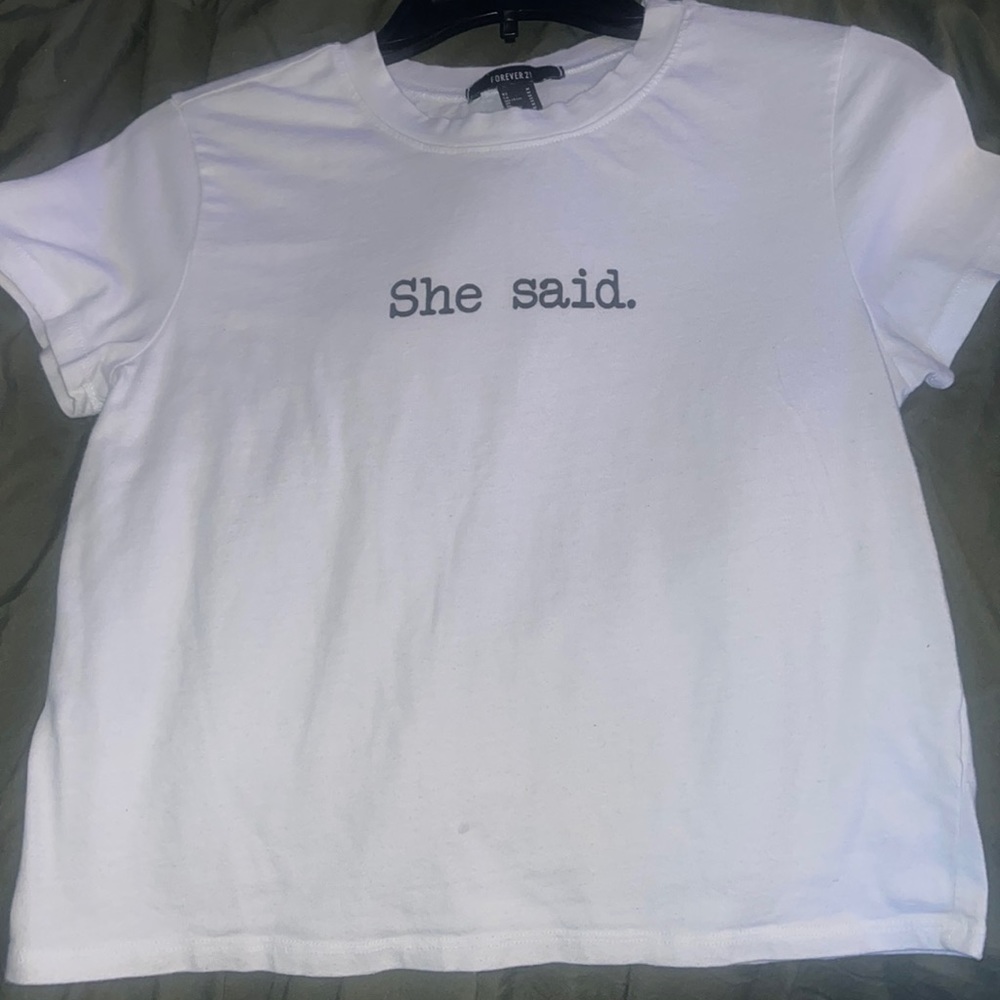 Graphic Crop Top